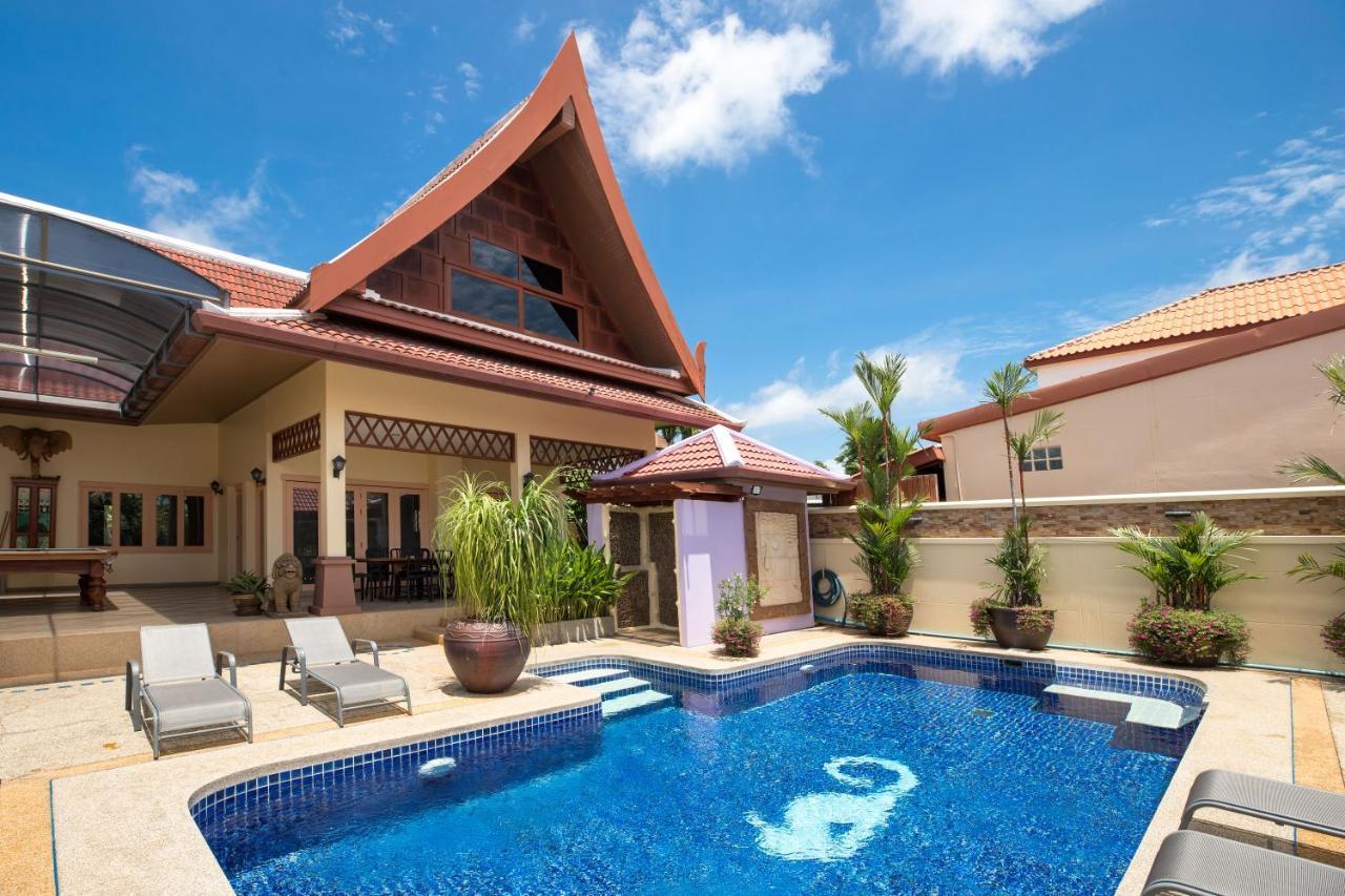 Beautiful 5Br Villa Felicity, Pool & Garden, Near Naiharn Rawai 外观 照片